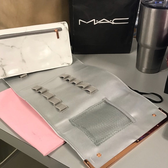 Spectrum 24 makeup brush roll with travel bags NWT - Picture 8 of 8